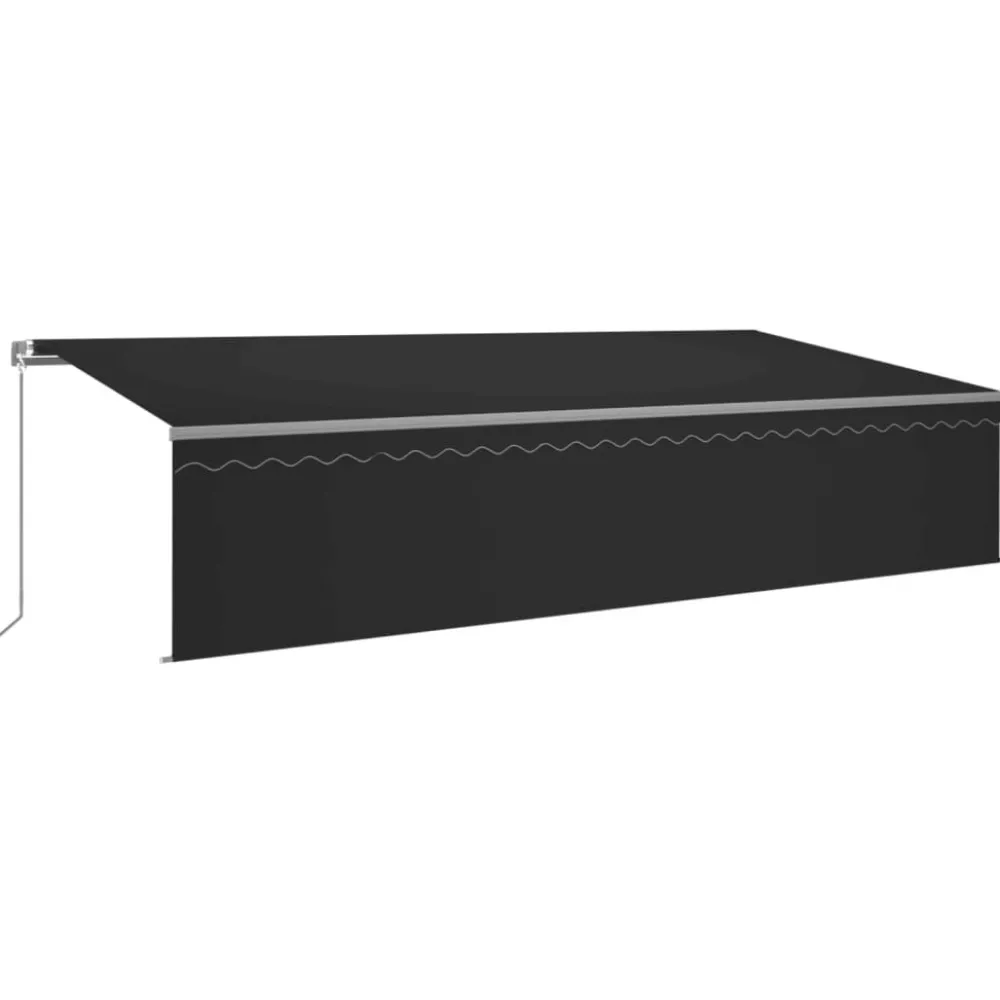 Discount FinePRICE Manuaalisesti kelattava markiisi verhoilla 3x2,5 m kerma