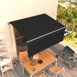 Discount FinePRICE Manuaalisesti kelattava markiisi verhoilla 3x2,5 m kerma