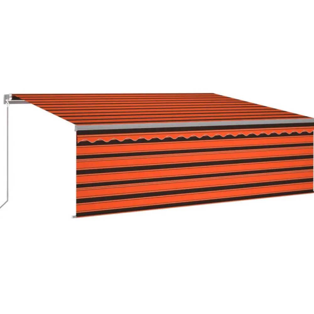 Discount FinePRICE Manuaalisesti kelattava markiisi verhoilla 3x2,5 m kerma