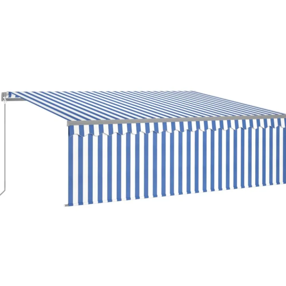 Discount FinePRICE Manuaalisesti kelattava markiisi verhoilla 3x2,5 m kerma