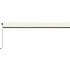 Best FinePRICE Manuaalisesti sisäänkelattava markiisi 1 300x250 cm sininen/valkoinen