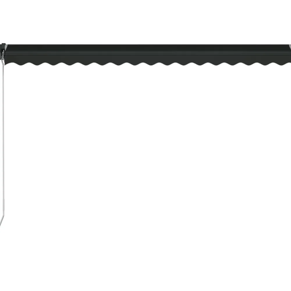 Best FinePRICE Manuaalisesti sisäänkelattava markiisi 1 300x250 cm sininen/valkoinen