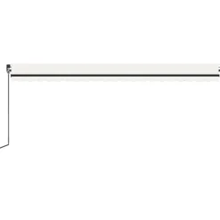 Best FinePRICE Manuaalisesti sisäänkelattava markiisi 1 300x250 cm sininen/valkoinen
