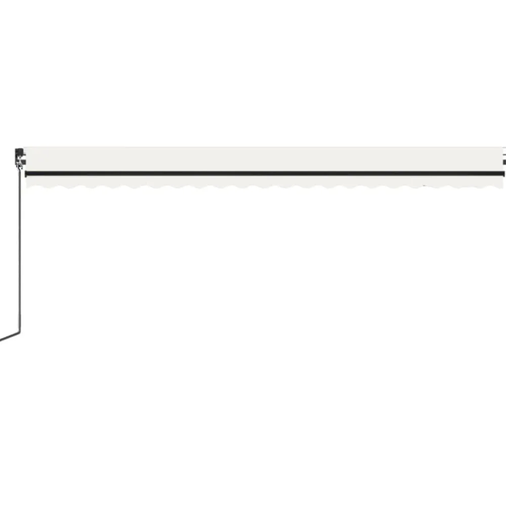 Best FinePRICE Manuaalisesti sisäänkelattava markiisi 1 300x250 cm sininen/valkoinen