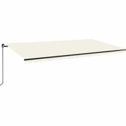Best FinePRICE Manuaalisesti sisäänkelattava markiisi 1 300x250 cm sininen/valkoinen