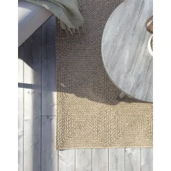 Outlet Benina Matto Natural Square, sisä- ja ulkokäyttöön, ruskea, eri kokoja
