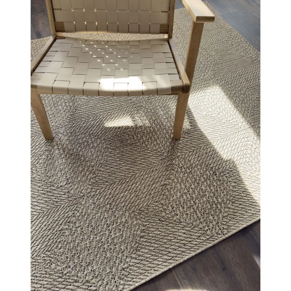 Outlet Benina Matto Natural Square, sisä- ja ulkokäyttöön, ruskea, eri kokoja