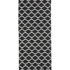 Online Horredsmattan Matto Wave, 50x70cm, musta