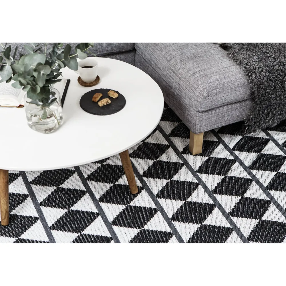 Clearance Horredsmattan Matto Zigge, 50x70cm, musta