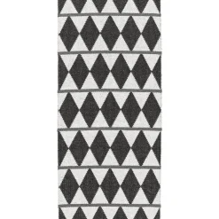 Clearance Horredsmattan Matto Zigge, 50x70cm, musta