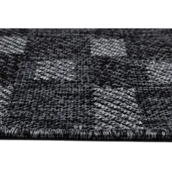 Hot Linento Matto Check 80x150 cm antrasiitti
