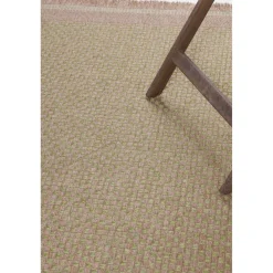 Outlet Linento Matto Kottby 200x290 cm vihreä/roosa