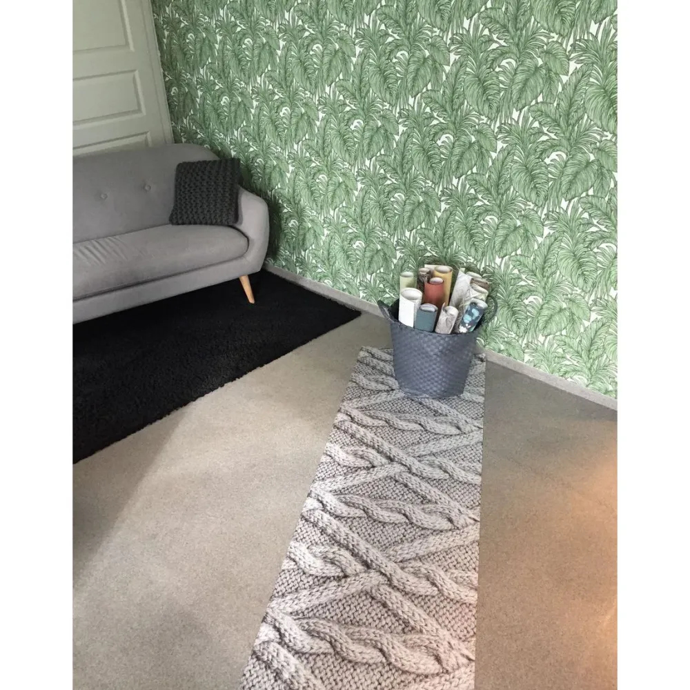 Hot Tapetit.fi Matto Wool Grey 67x250cm