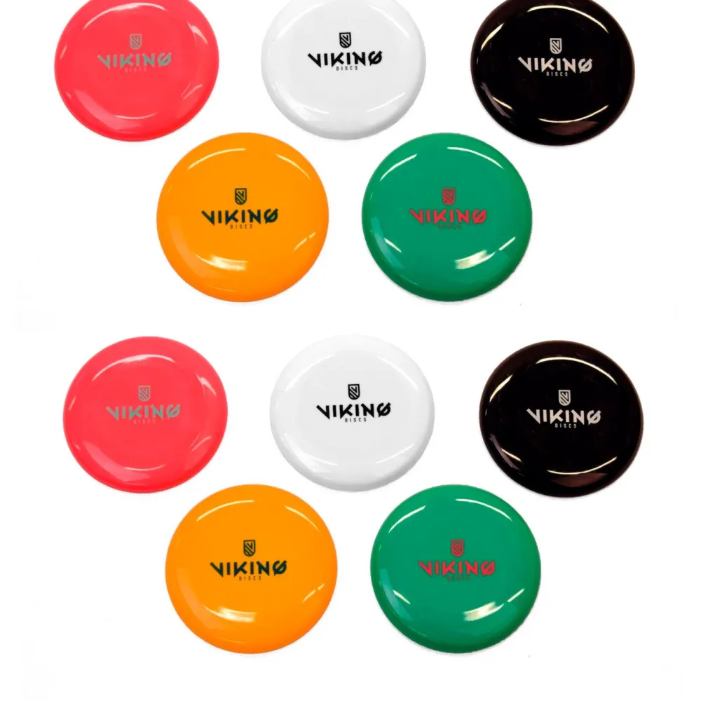 Hot Viking Discs Merkkauskiekko Marker, 10kpl setti