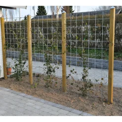 Online Hortus Metalliverkkopaneeliaidan lisäosa musta sis, tolppa paneeli ja kiinnikkeet