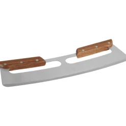 Outlet Pepper Mezzaluna-pizzaleikkuri , 35cm, puukahvalla