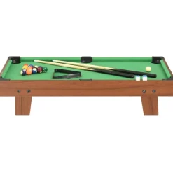 Online FinePRICE Mini-biljardipöytä, 92x52x19 cm, ruskea/vihreä