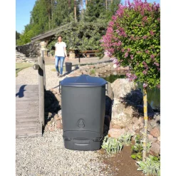 New Biolan Mökkikompostori 200 L tummanharmaa