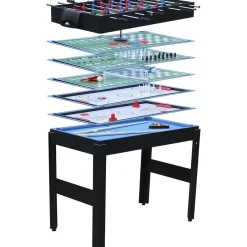 Best Nordic Games Monipelipöytä , 12-in-1, 90x50x124cm
