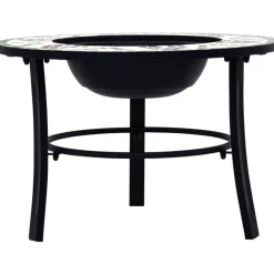 Clearance FinePRICE Mosaiikkitulisija 68cm, keramiikka, vihreä