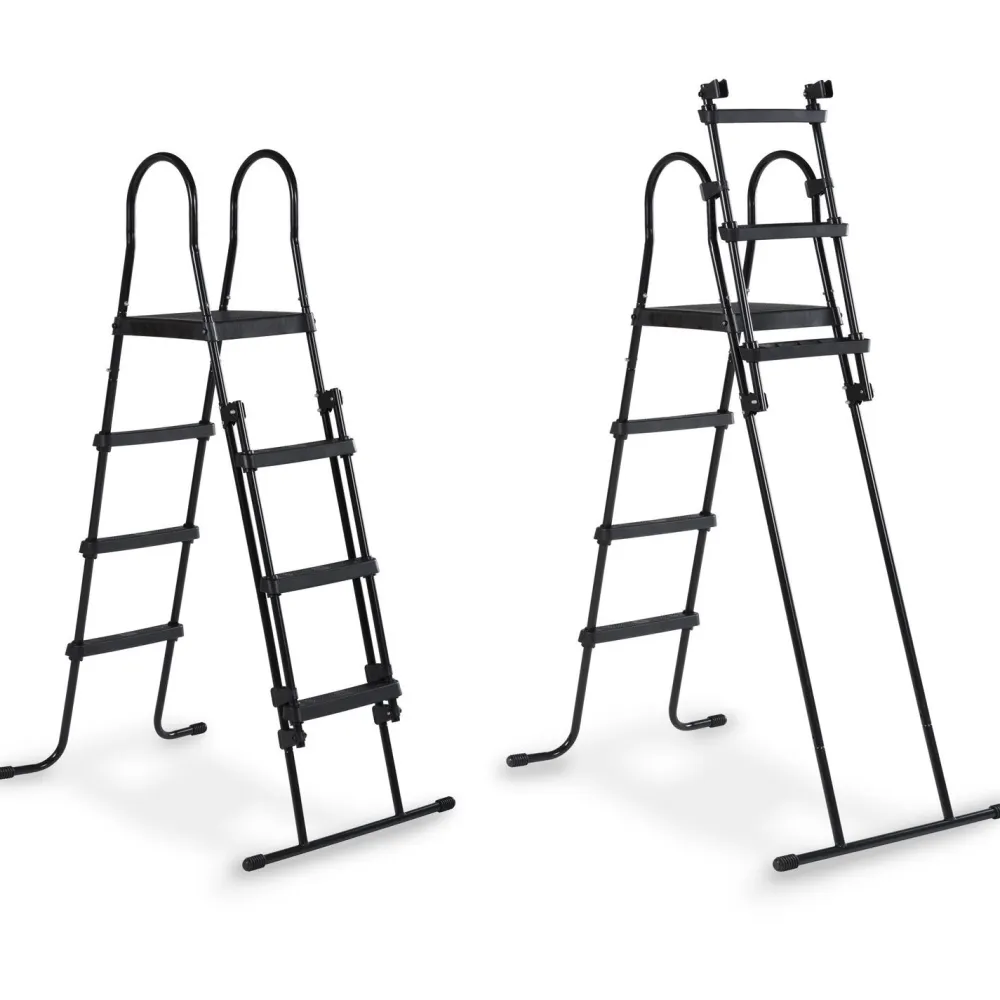 Online Exit Musta uima-allas nahkakuvioinnilla , ø360 x 122 cm, hiekkasuodatinpumpulla, allaskuvulla