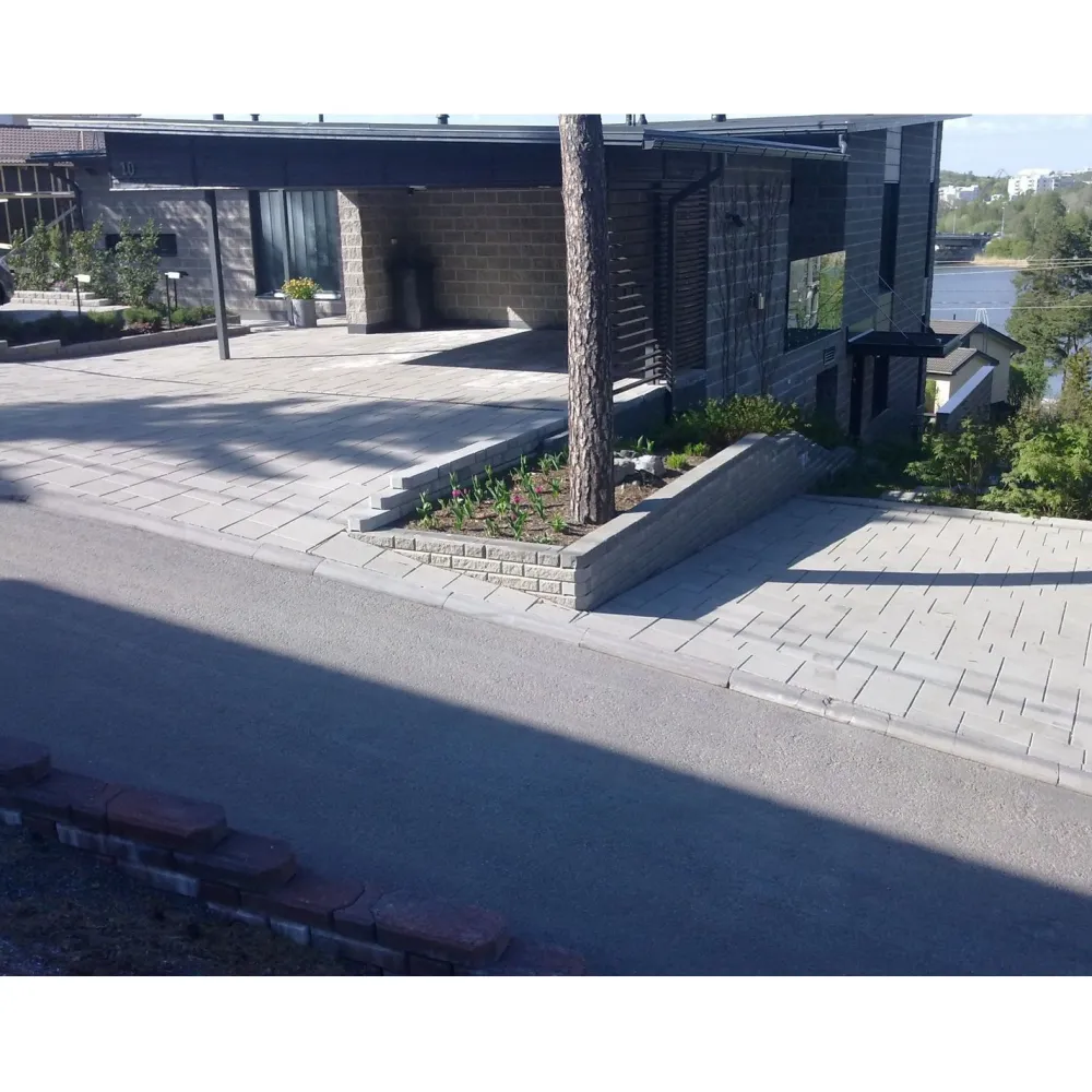 Online Betonilaatta Muurikivi Beto-vallimuuri kansipari 560x200x100 mm harmaa