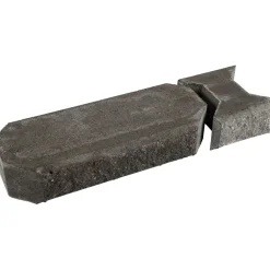 Discount Betonilaatta Muurikivi Beto-vallimuuri kansipari 560x200x100 mm musta