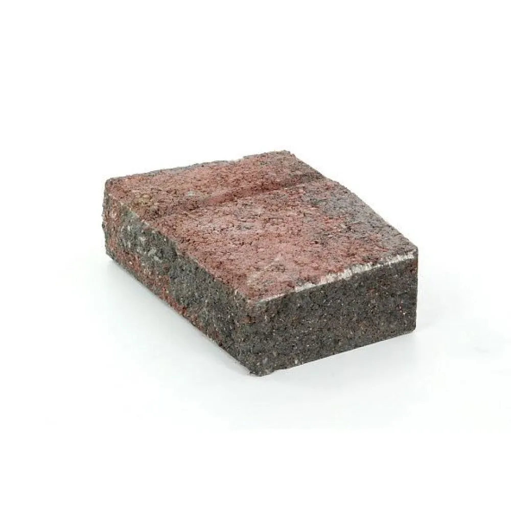 New Rudus Muurikivi Muurikko kulmakivi 352x235x100 mm sileä punamusta