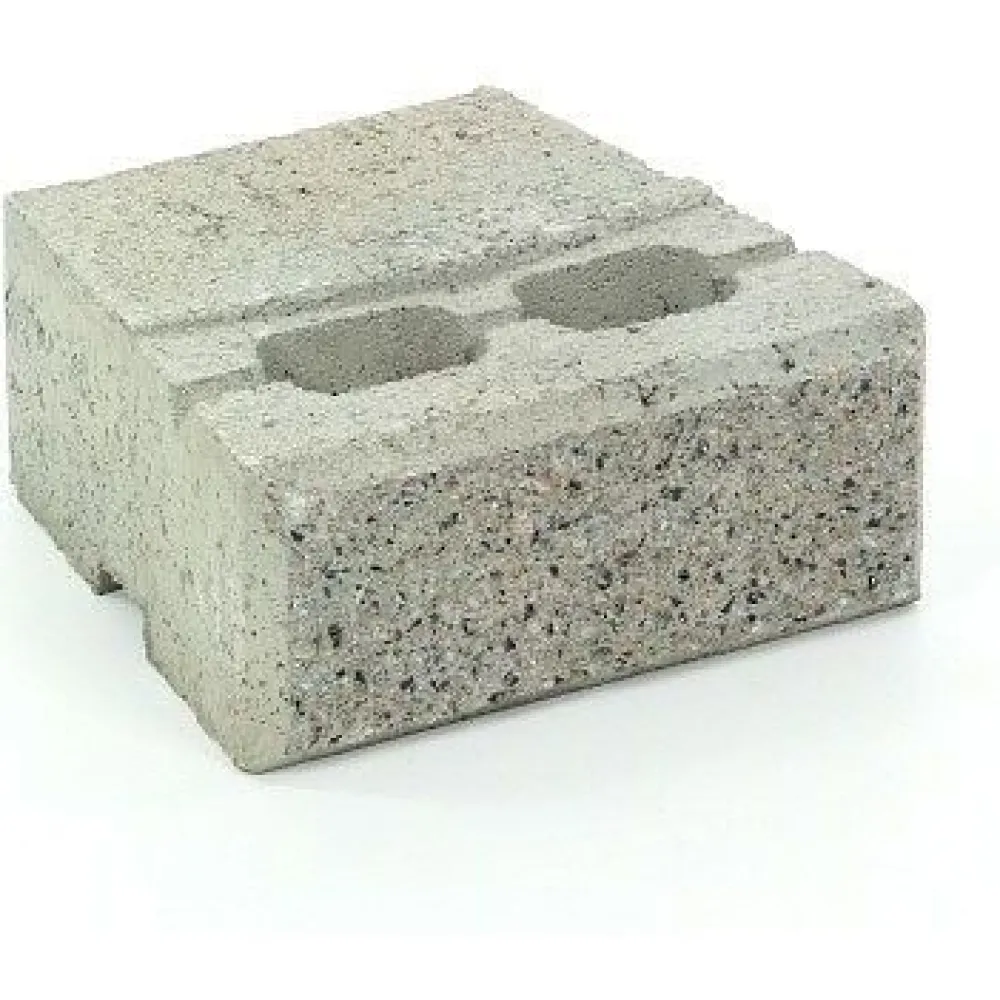 Outlet Rudus Muurikivi Muurikko peruskivi 235x235x100 mm sileä harmaa