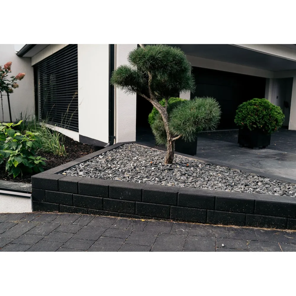 Online Betonilaatta Muurikivi 300x150x120 mm sileä musta