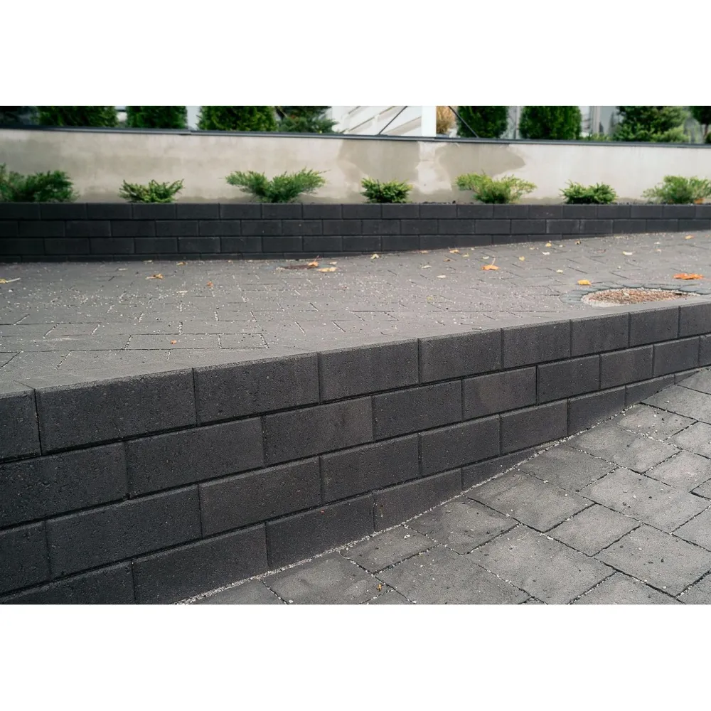 Online Betonilaatta Muurikivi 300x150x120 mm sileä musta