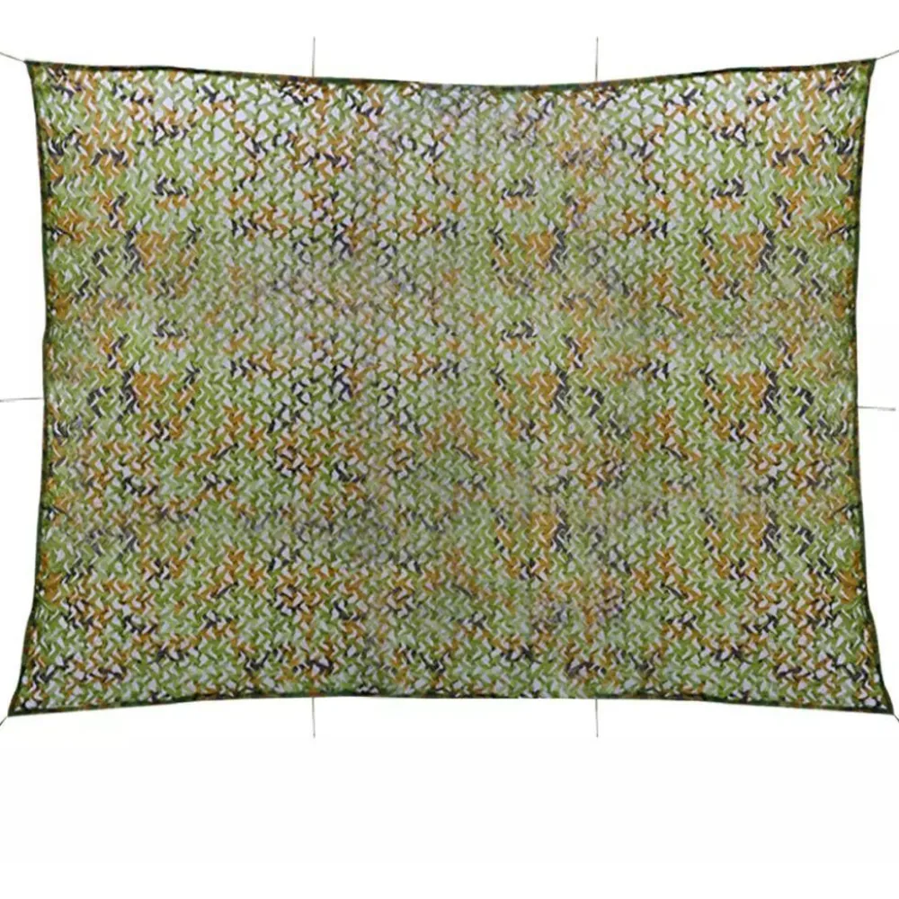 Clearance FinePRICE Naamiointiverkko säilytyslaukulla, 3x4m, vihreä