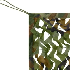 Clearance FinePRICE Naamiointiverkko säilytyslaukulla, 3x4m, vihreä