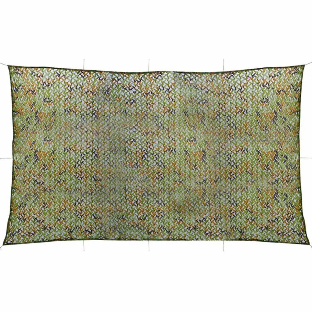 FinePRICE Naamiointiverkko säilytyslaukulla, 3x5m, vihreä