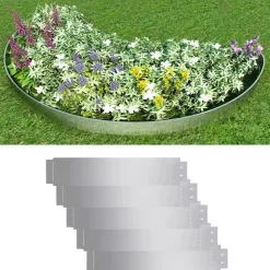 Sale FinePRICE Nurmikkoaita 5kpl galvanoitu teräs 100x20cm