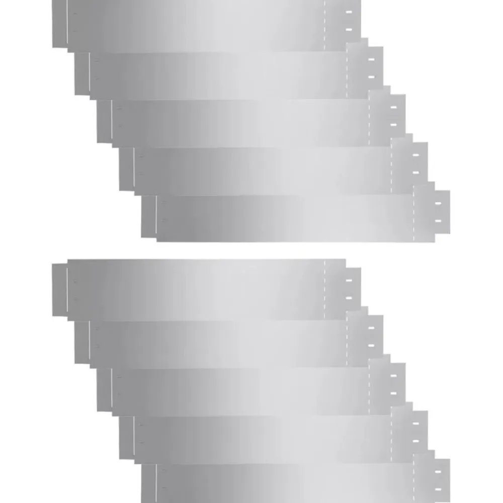 Discount FinePRICE Nurmikkoaita 10kpl galvanoitu teräs 100x20cm