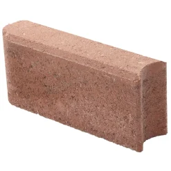 Lakka Rakennustuotteet Nurmikon reunakivi Lakka 300x135x80 mm punainen