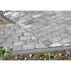 Best Lakka Rakennustuotteet Nurmikon reunakivi Lakka 600x135x80 mm harmaa