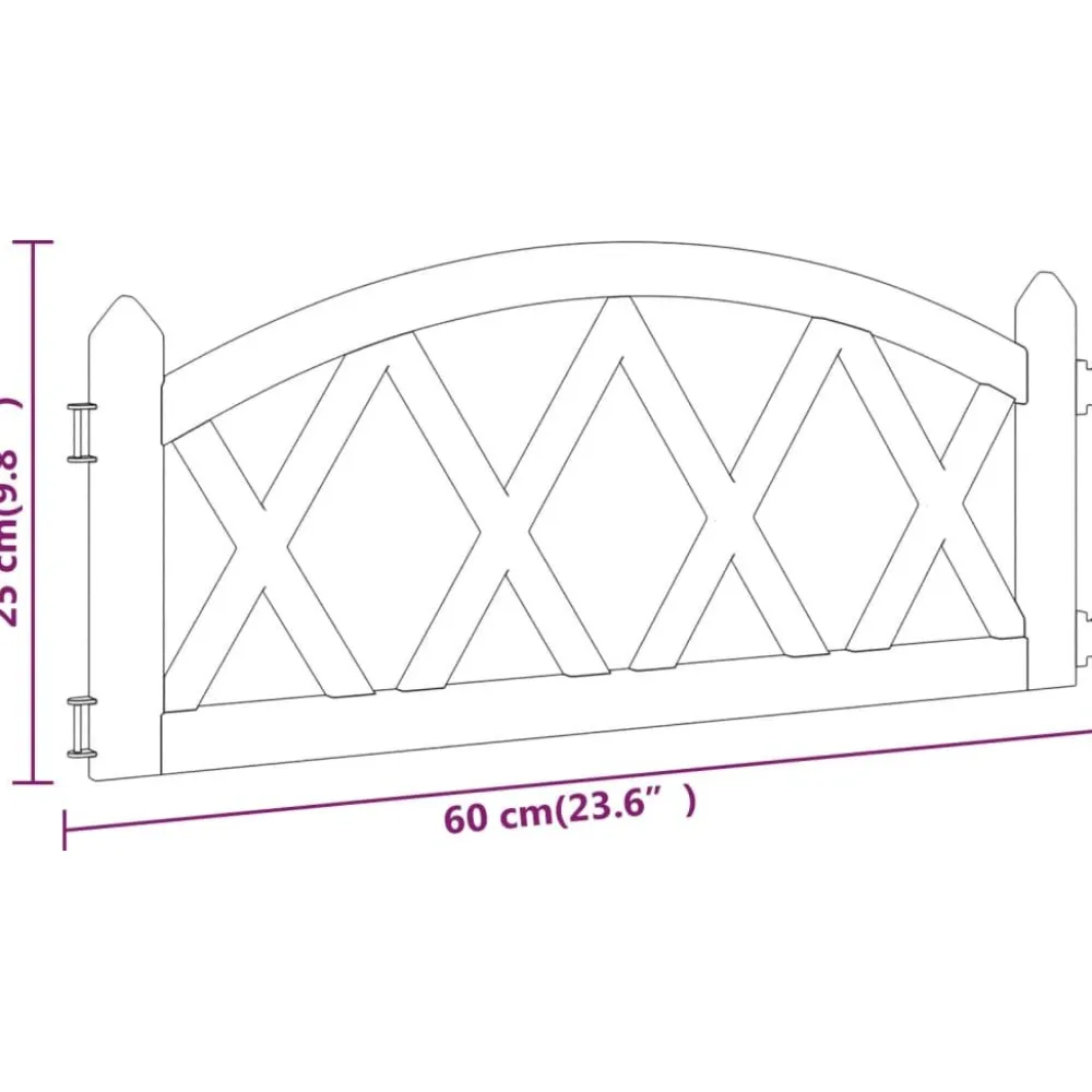 New FinePRICE Nurmikonreunukset 17kpl, 10m, eri värejä