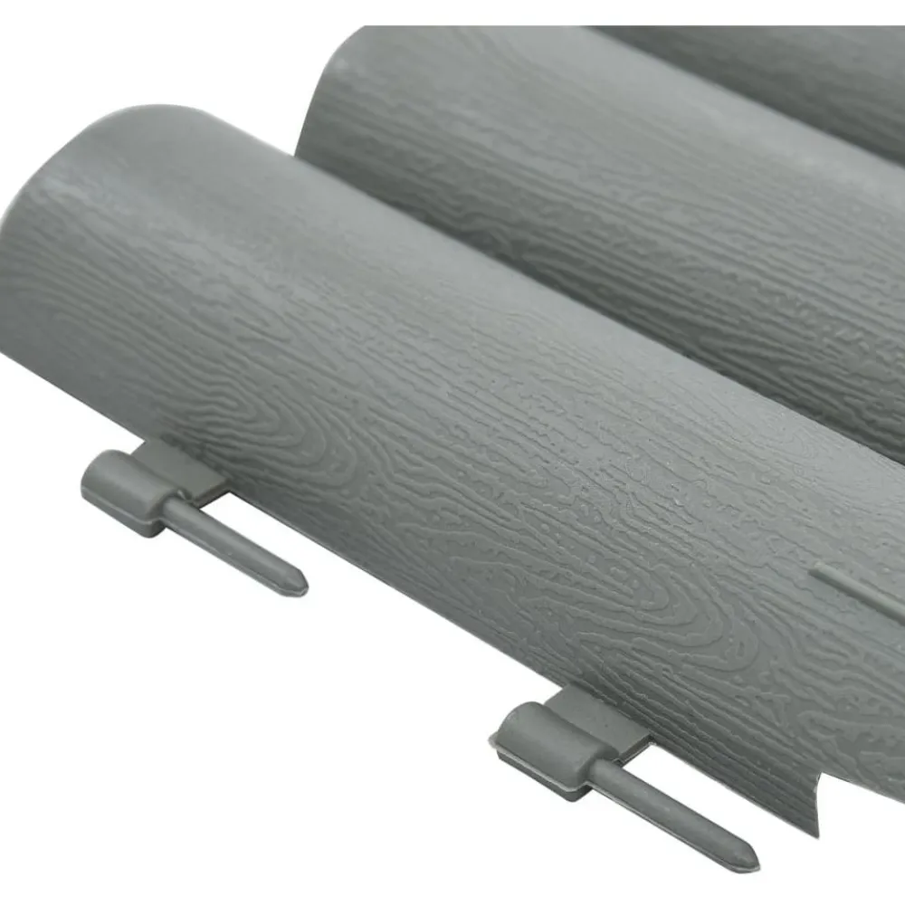 Clearance FinePRICE Nurmikonreunukset 36kpl 10m harmaa
