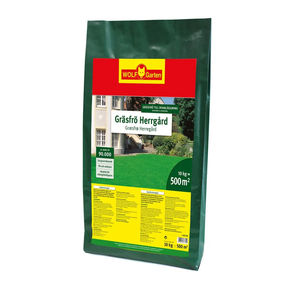 Discount Wolf-Garten Nurmikonsiemenet L-HG 500 Herrgård 500 m²