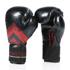 Best Gymstick Nyrkkeilyhanskat 14 oz tarrakiinnitys musta/punainen