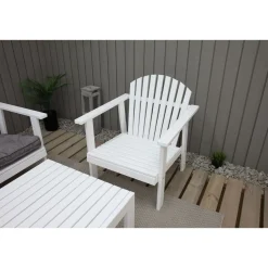 Best Baltic Garden Oleskeluryhmä Kungshamn 5-istuttava valkoinen