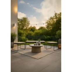 Discount Venture Home Oleskeluryhmä Milano, musta alumiini/hiekka