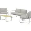 Online Venture Home Oleskeluryhmä Thassos, 4-istuttava, beige