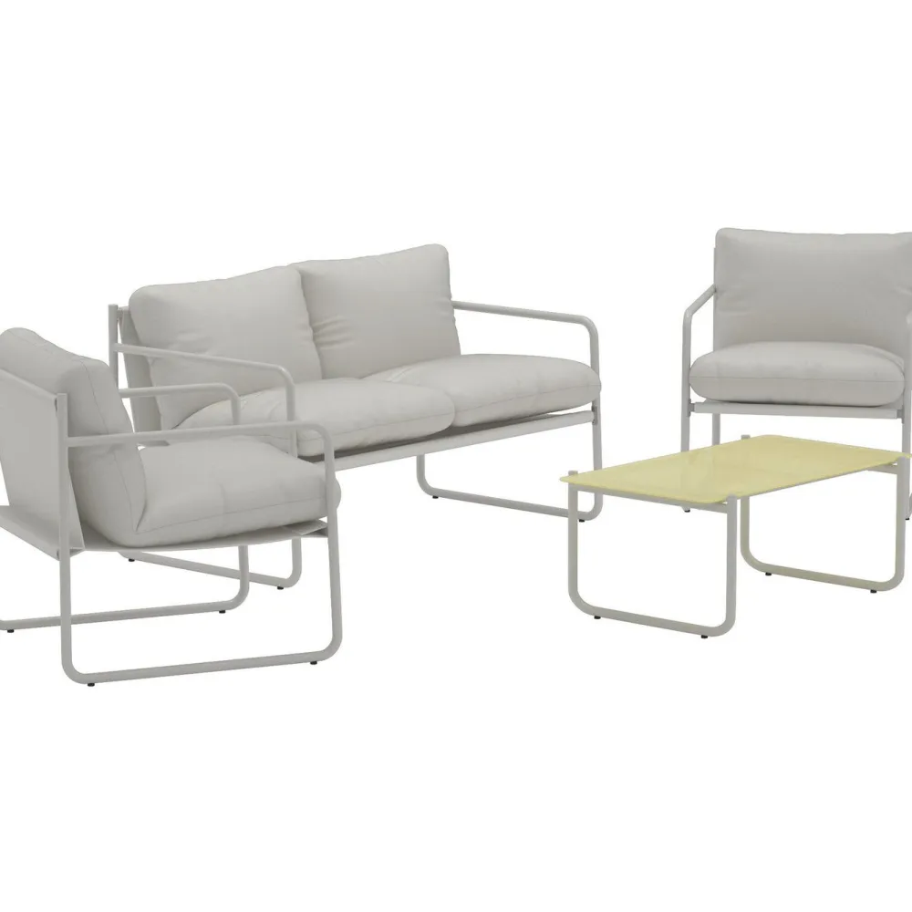 Online Venture Home Oleskeluryhmä Thassos, 4-istuttava, beige