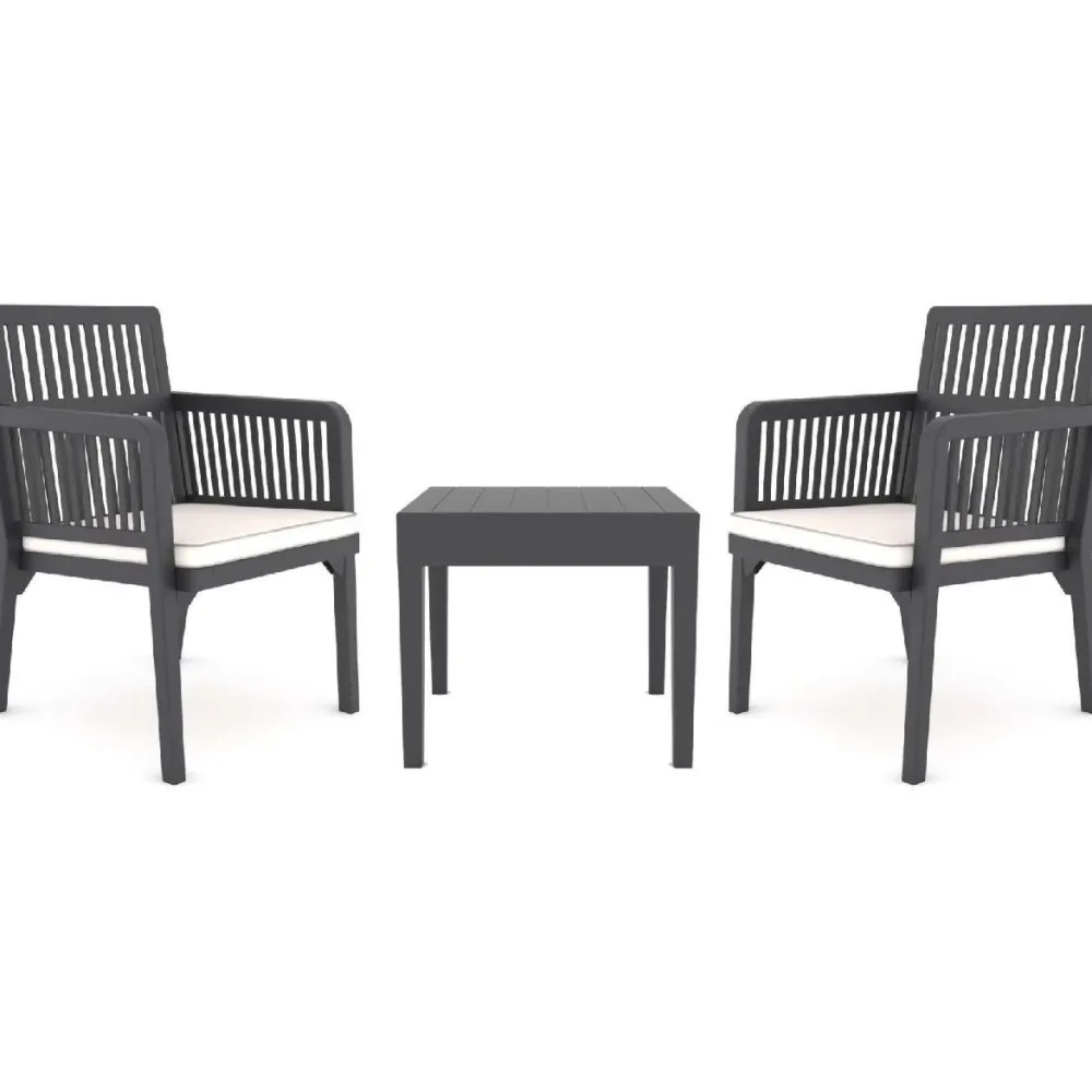 Online Linento Garden Oleskelusetti Lizbon Balcony, antrasiitti