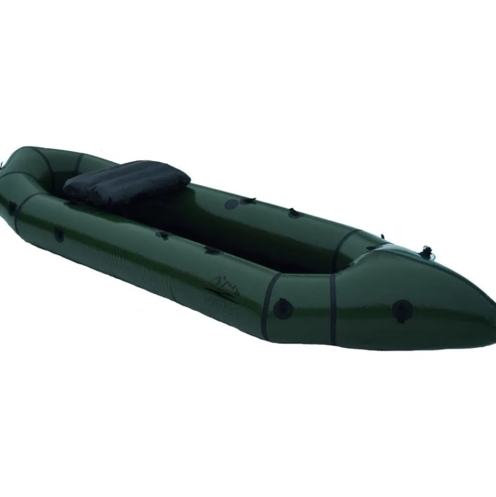 Hot Saimaa Packraft Kayaks Fisher Twin vihreä