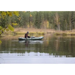 Hot Saimaa Packraft Kayaks Fisher Twin vihreä