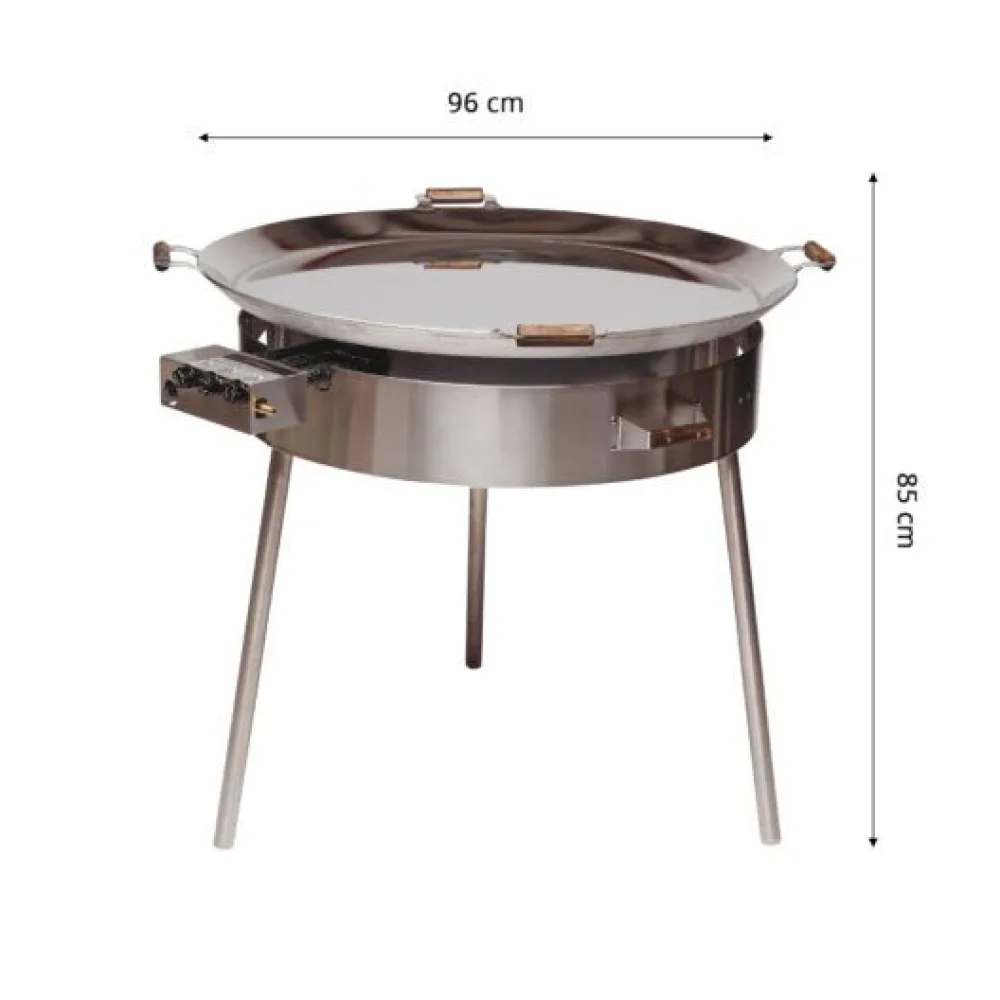 Discount GrillSymbol Paellasetti PRO-960 Ø 96 cm B-600 kaasupoltin säädinletkusetti